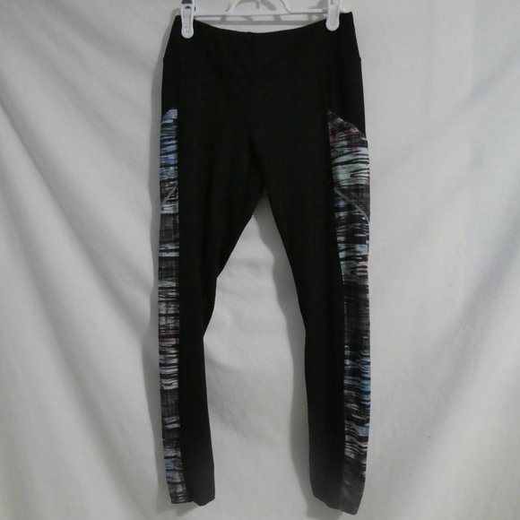Source Unknown Pants - Black leggings, size small, side design, GUC